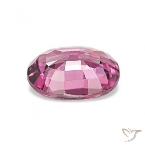 Granato rodolite Viola medio naturale da 1.17 ct, Ovale, VVS
