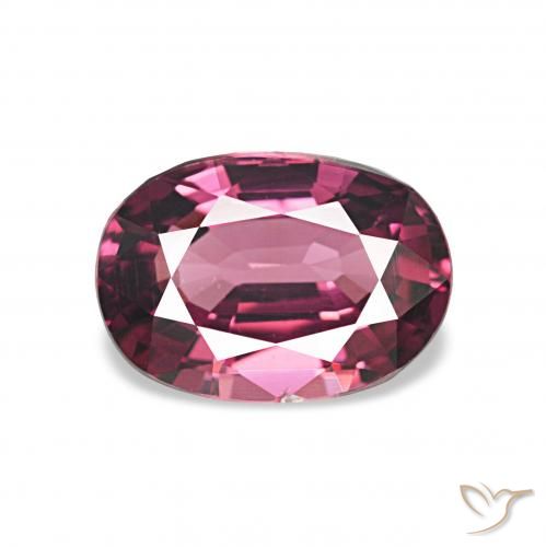 1.24ct Viola medio Granato rodolite, Ovale, VVS