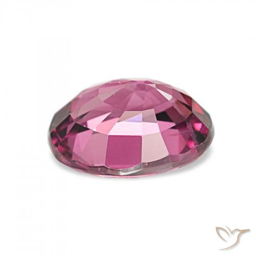 Granato rodolite Viola intenso naturale da 1.85 ct, Ovale, VVS