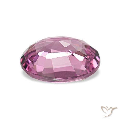 Granato rodolite Viola rossastro naturale da 1.26 ct, Ovale, VVS-VS