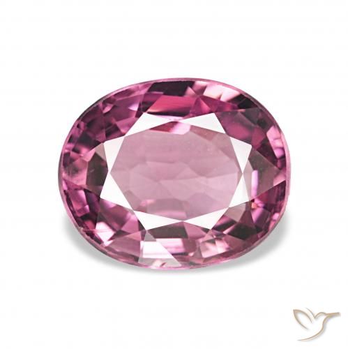 1.54ct Viola medio Granato rodolite, Ovale, VVS-VS