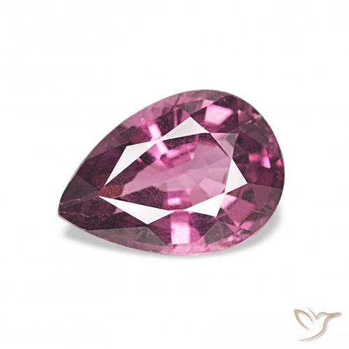 1.16ct Uva Granato rodolite, Forma a pera, VVS-VS