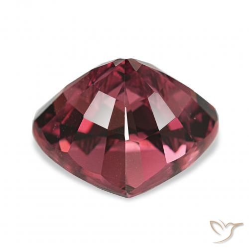 Granato rodolite Rosso Merlot naturale da 4.19 ct, Cuore, VVS