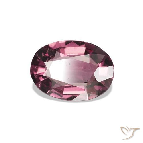 Granato rodolite Magenta-rosa scuro Dark naturale da 0.82 ct, Taglio ovale, VS-SI