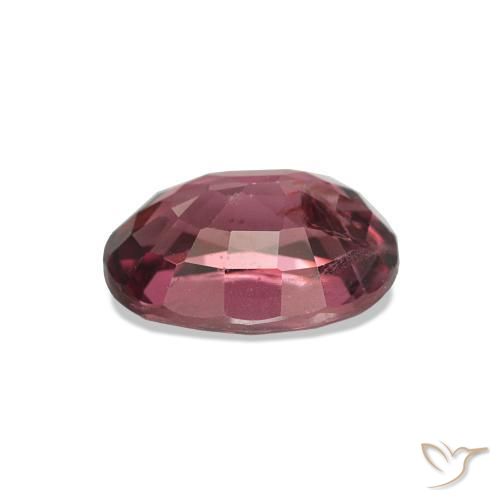 Granato rodolite Magenta-rosa scuro Dark naturale da 1.10 ct, Taglio ovale, VS-SI