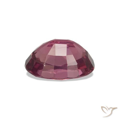 Granato rodolite Rosa Bacca Viola naturale da 1.06 ct, Ovale, VVS