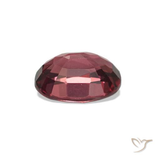 Granato rodolite Rosso lampone naturale da 1.17 ct, Ovale, VVS