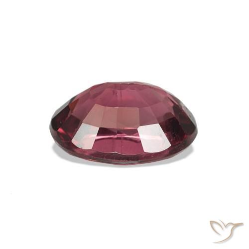 Granato rodolite Rosso lampone naturale da 1.10 ct, Ovale, VS-SI