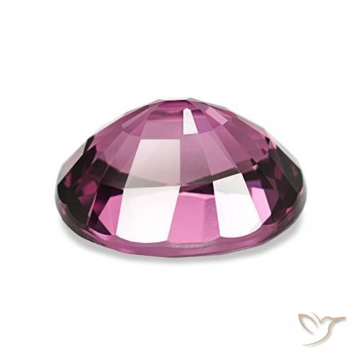 Granato rodolite Medium Dark-Purple naturale da 4.24 ct, Ovale, VVS