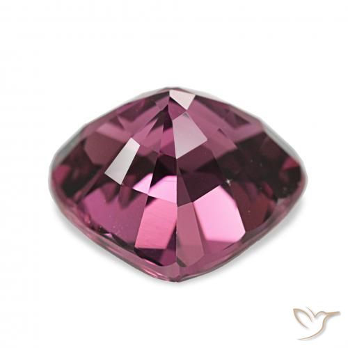 Granato rodolite Viola scuro naturale da 4.06 ct, Cuore, VVS
