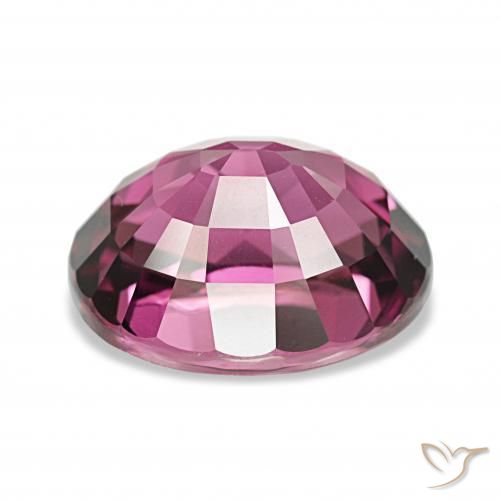 Granato rodolite Magenta-rosa intenso Deep naturale da 4.83 ct, Ovale, VVS