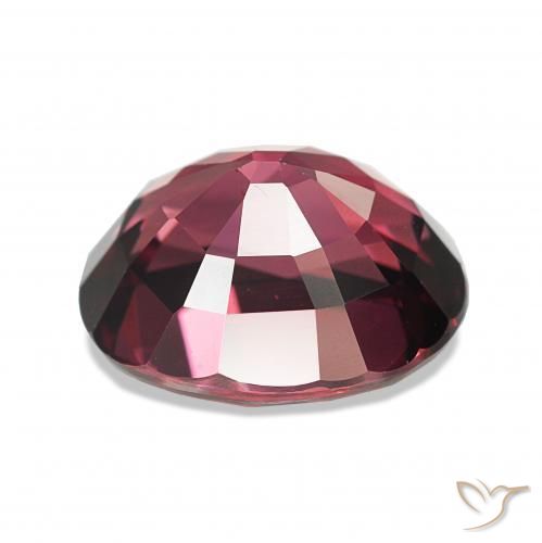 Granato rodolite Rosso medio naturale da 4.23 ct, Ovale, VS