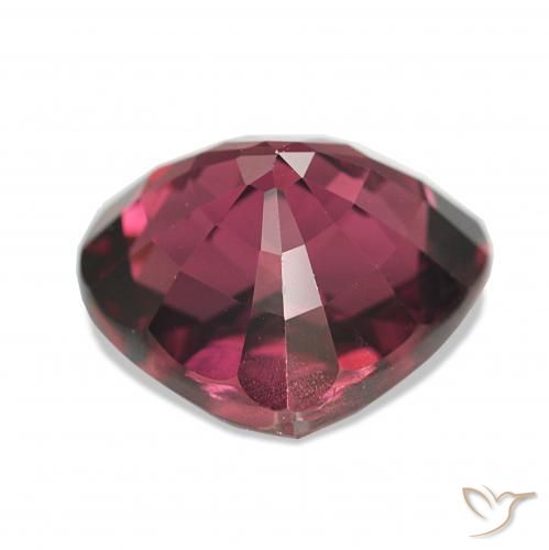 Granato rodolite Rosso lampone naturale da 4.31 ct, Cuore, VS