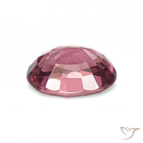 Granato rodolite Rosso medio naturale da 1.09 ct, Ovale, VS
