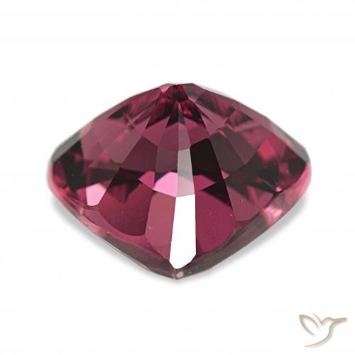 Granato rodolite Viola scuro naturale da 4.57 ct, Cuore, VS