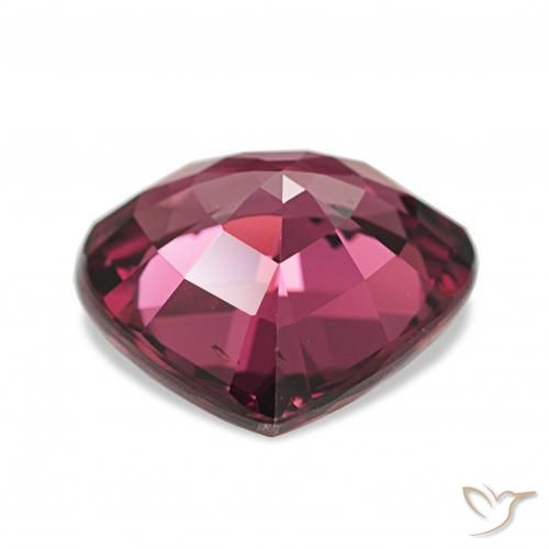 Granato rodolite Viola scuro naturale da 4.88 ct, Cuore, VS