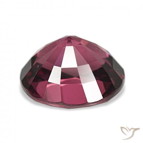 Granato rodolite Viola rossastro naturale da 4.24 ct, Ovale, VS