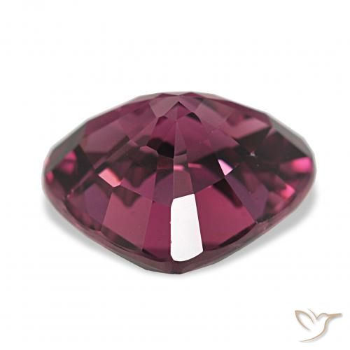 Granato rodolite Viola scuro naturale da 4.22 ct, Cuore, VS
