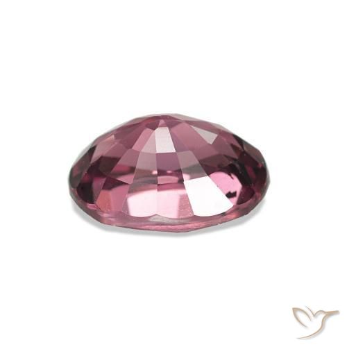 Granato rodolite Tonalità rosso lampone naturale da 1.11 ct, Taglio ovale, VS