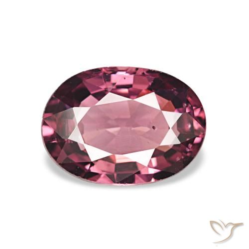 0.98ct Bacca Viola Granato rodolite, Ovale, VVS-VS