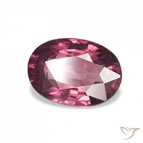 Granato rodolite Rosso medio naturale da 1.05 ct, Ovale, VS