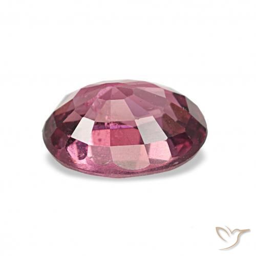 Granato rodolite Rosso purpureo naturale da 1.03 ct, Ovale, VS