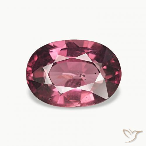 Granato rodolite Rosso medio naturale da 1.15 ct, Ovale, VS