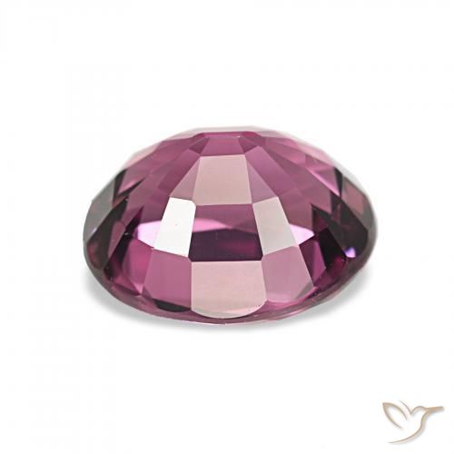 Granato rodolite Rosso lampone naturale da 2.16 ct, Ovale, VVS