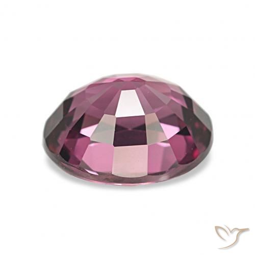 Granato rodolite Viola intenso naturale da 2.33 ct, Ovale, VVS