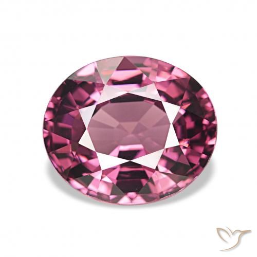 2.05ct Rosso lampone Granato rodolite, Ovale, VVS