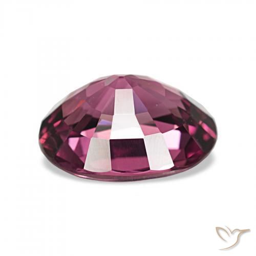 Granato rodolite Viola intenso naturale da 2.15 ct, Taglio ovale, VVS