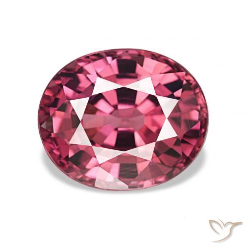 2.63ct Magenta intenso Granato rodolite, Ovale, VVS