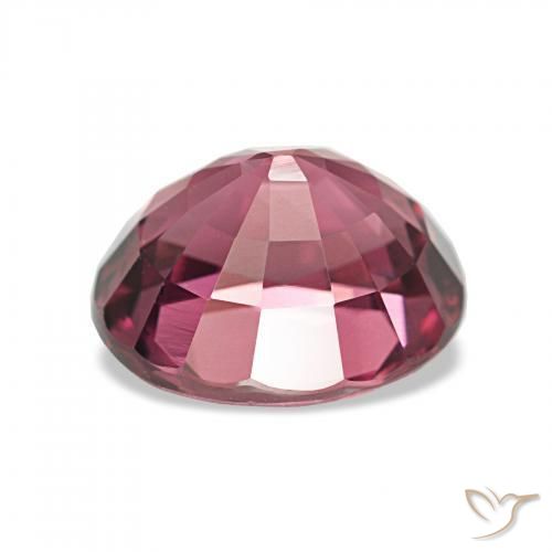 Granato rodolite Magenta intenso naturale da 2.63 ct, Ovale, VVS