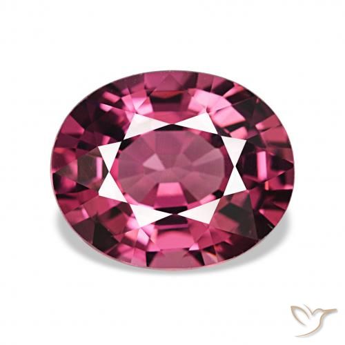 2.47ct Rosso medio Granato rodolite, Ovale, VVS