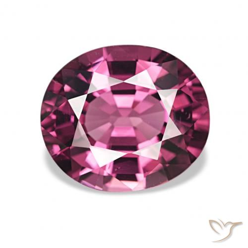 2.17ct Rosso medio Granato rodolite Pietre preziose, Ovale, VVS