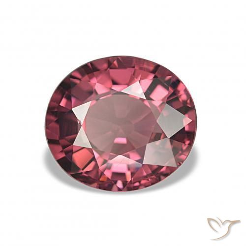Granato rodolite Rosso scarlatto naturale da 2.85 ct, Ovale, VS