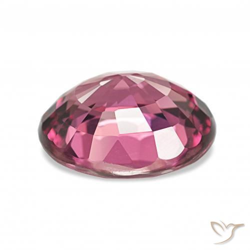 Granato rodolite Rosso lampone naturale da 4.13 ct, Ovale, VS