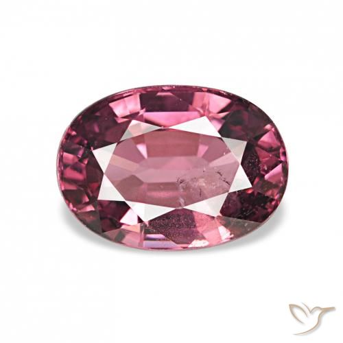 1.30ct Magenta intenso Granato rodolite, Ovale, VS