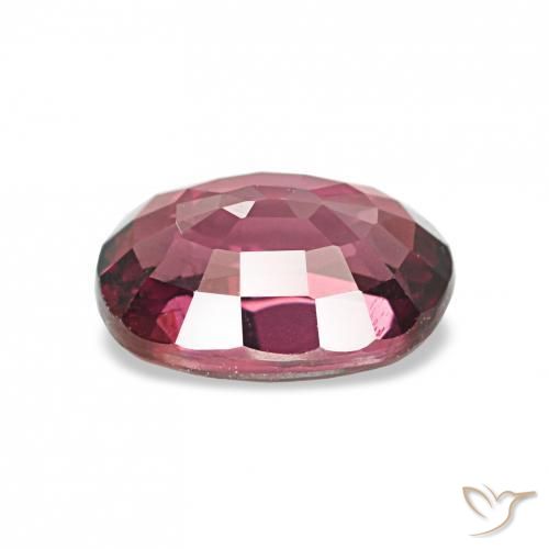 Granato rodolite Magenta intenso naturale da 1.07 ct, Taglio ovale, VS