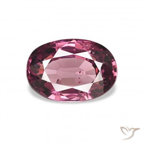 1.09ct Rosso lampone Granato rodolite, Ovale, VS