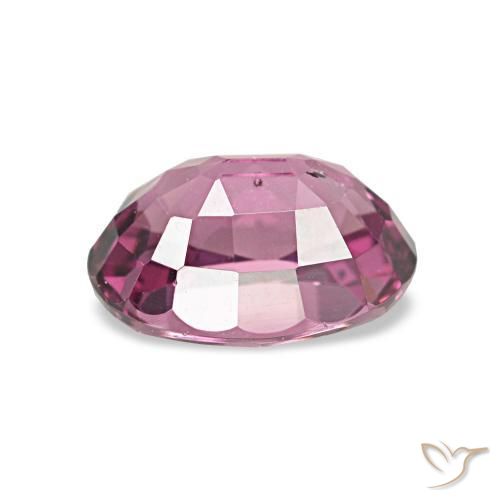 Granato rodolite Rosa violetto naturale da 1.09 ct, Ovale, VS