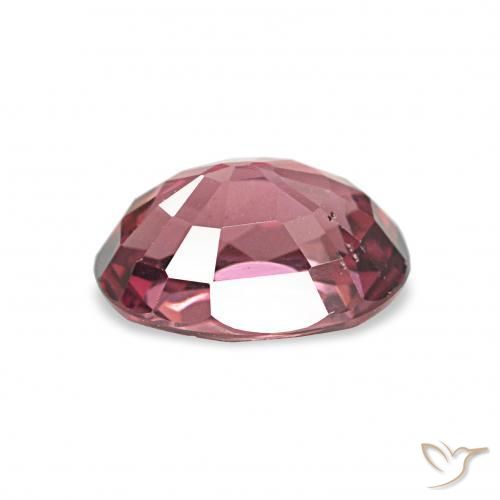 Granato rodolite Rosso scuro naturale da 1.16 ct, Taglio ovale, VS