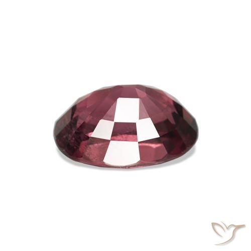 Granato rodolite Medium Dark-Red naturale da 1.05 ct, Taglio ovale, VS