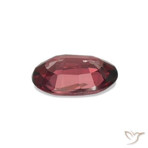 Granato rodolite Vino Rosso Profondo naturale da 0.76 ct, Taglio ovale, VS