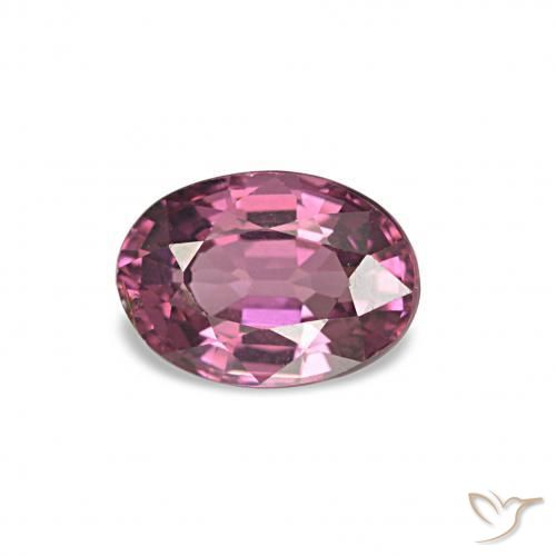 Granato rodolite Rosa violetto naturale da 1.04 ct, Taglio ovale, VS-SI