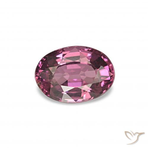 Granato rodolite Rosa violetto naturale da 1.04 ct, Taglio ovale, VS-SI