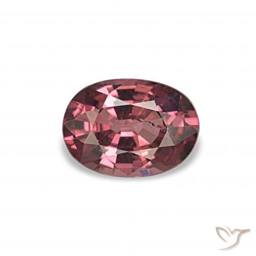 0.99ct Vino rosso Granato rodolite, Ovale, VS-SI