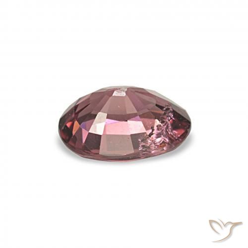 Granato rodolite Vino rosso naturale da 0.99 ct, Taglio ovale, VS-SI