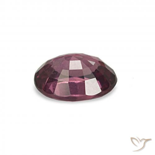 Granato rodolite Rosso lampone naturale da 1.01 ct, Taglio ovale, VVS-VS
