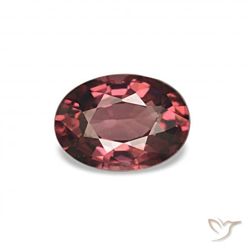 1.06ct Rosso scuro Granato rodolite, Ovale, VVS-VS